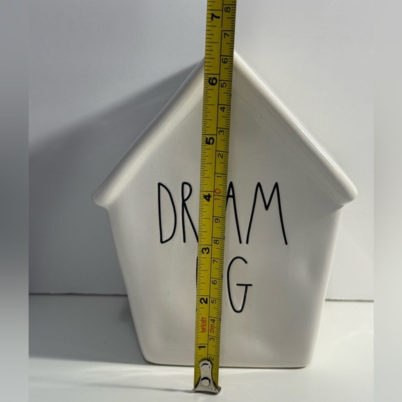 Rae Dunn White 'Dream Big' House Decor Piggy Bank - Picture 3 of 10